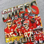 Kansas City Chiefs Vintage ELITE "Champions" Grey Tee (Unisex) 1.0